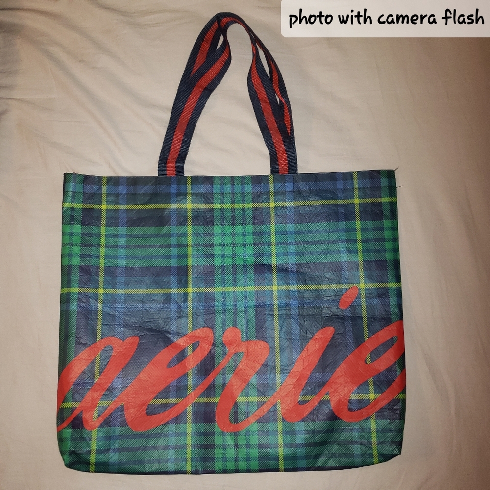 Aerie Plaid Tote Not Sure What Year
